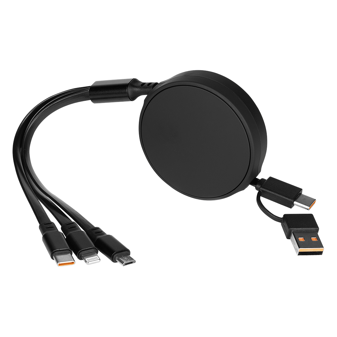 USB / Type-C kabl za punjenje i prenos podataka, 6 u 1, 60W